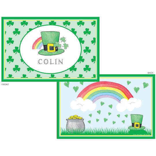 Lucky Charm Laminated Placemat
